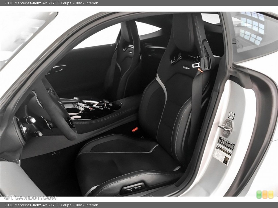 Black Interior Front Seat for the 2018 Mercedes-Benz AMG GT R Coupe #128198814