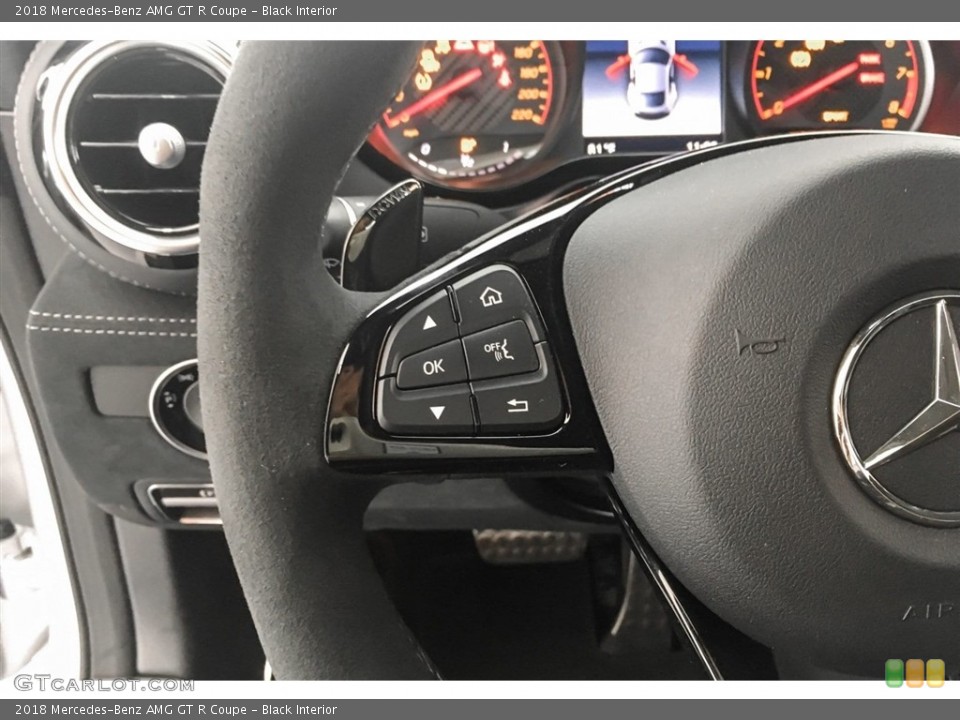 Black Interior Steering Wheel for the 2018 Mercedes-Benz AMG GT R Coupe #128198868