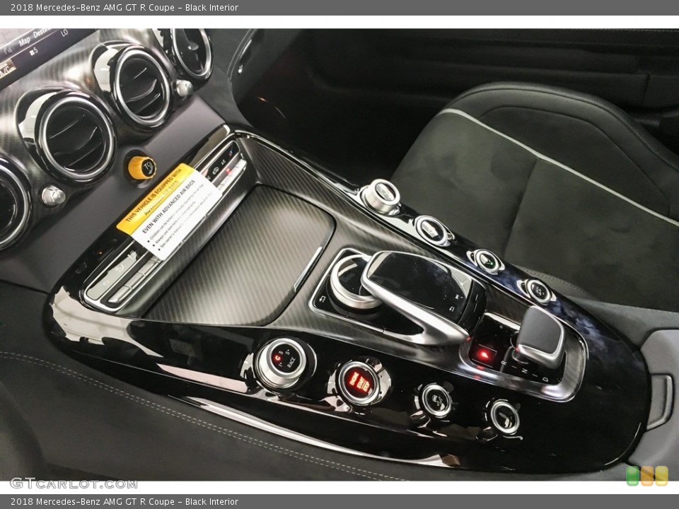 Black Interior Controls for the 2018 Mercedes-Benz AMG GT R Coupe #128198917