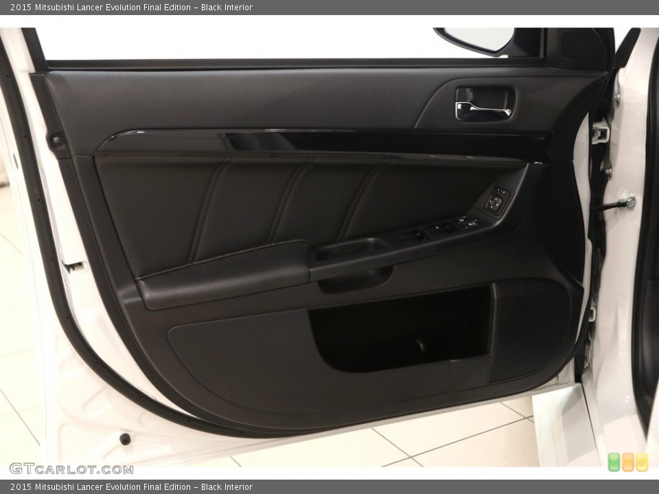 Black Interior Door Panel for the 2015 Mitsubishi Lancer Evolution Final Edition #128210655