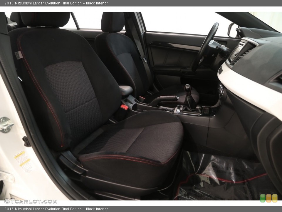 Black Interior Photo for the 2015 Mitsubishi Lancer Evolution Final Edition #128210739