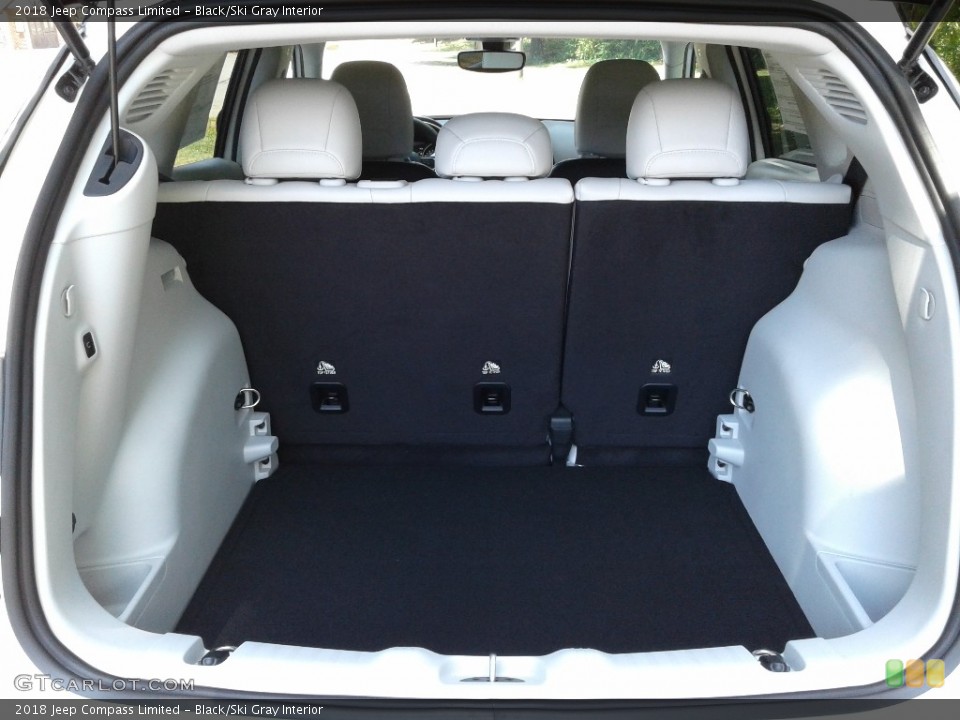 Black/Ski Gray Interior Trunk for the 2018 Jeep Compass Limited #128211340