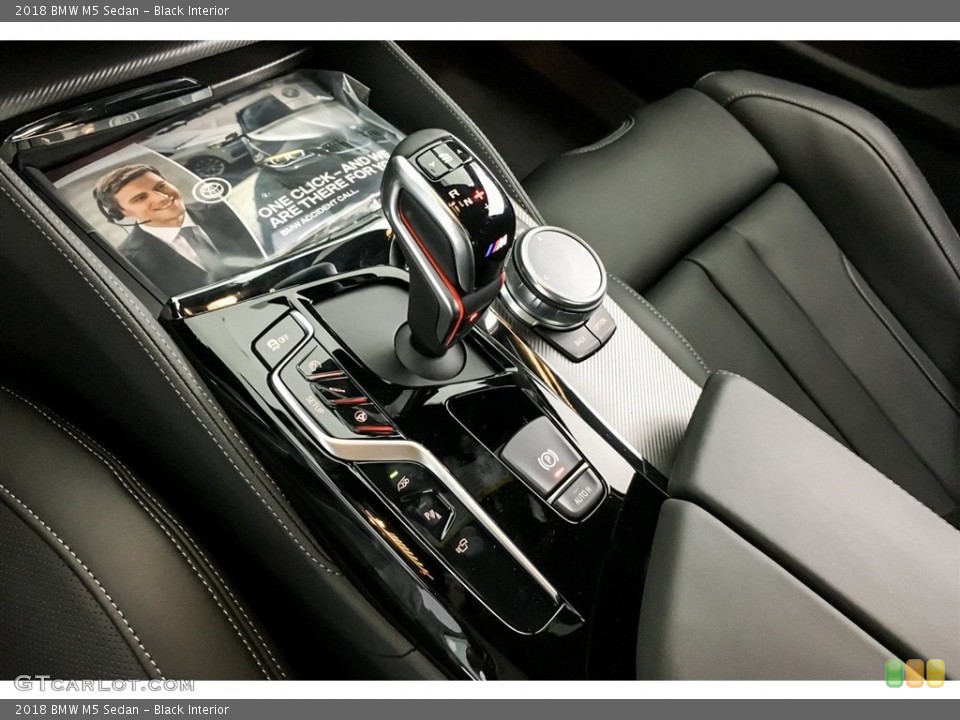 Black Interior Transmission for the 2018 BMW M5 Sedan #128223701