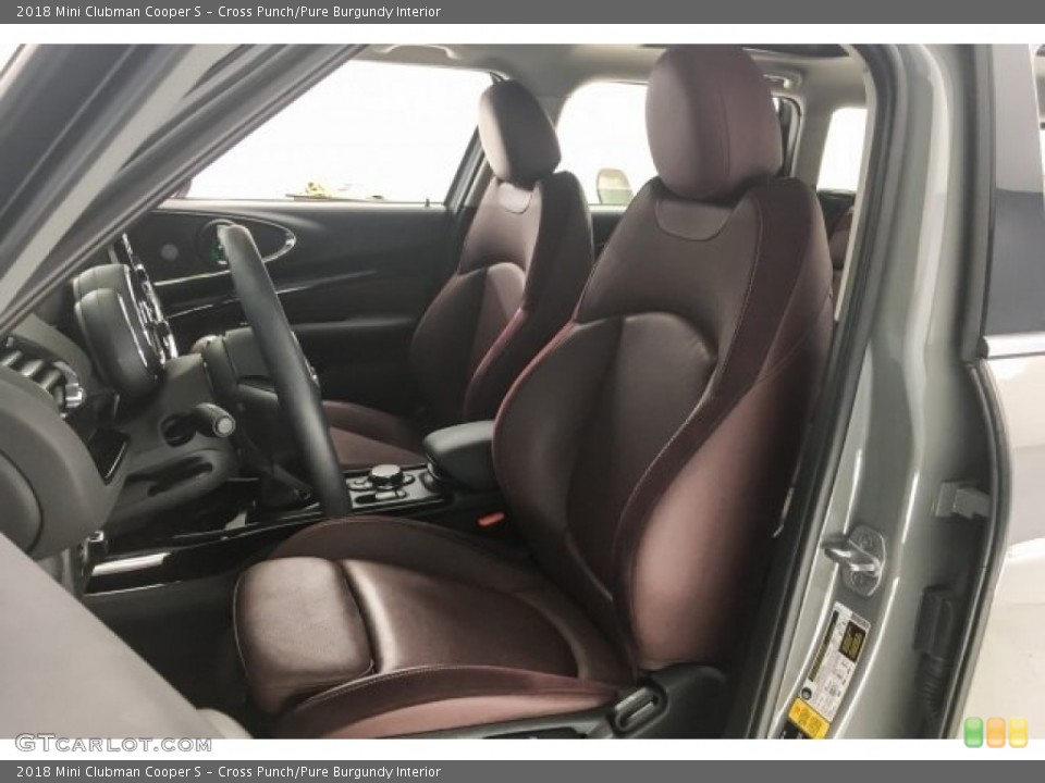 Cross Punch/Pure Burgundy Interior Photo for the 2018 Mini Clubman Cooper S #128251655