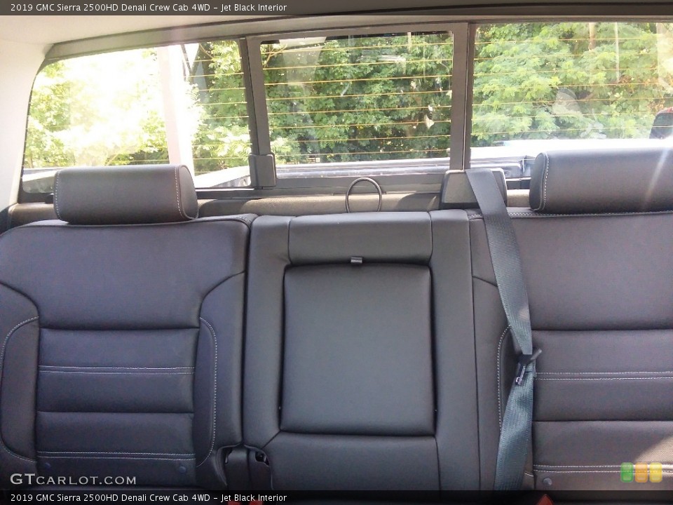 Jet Black Interior Rear Seat for the 2019 GMC Sierra 2500HD Denali Crew Cab 4WD #128257037