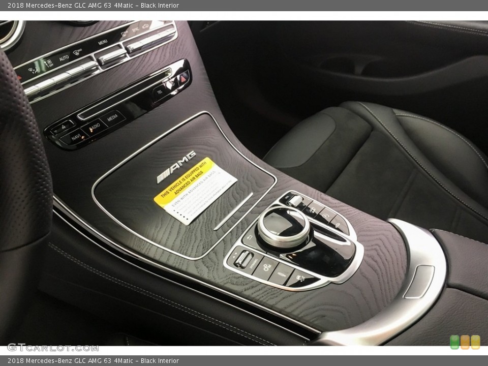 Black Interior Controls for the 2018 Mercedes-Benz GLC AMG 63 4Matic #128261168