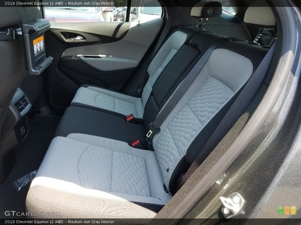 Medium Ash Gray Interior Rear Seat for the 2019 Chevrolet Equinox LS AWD #128267594