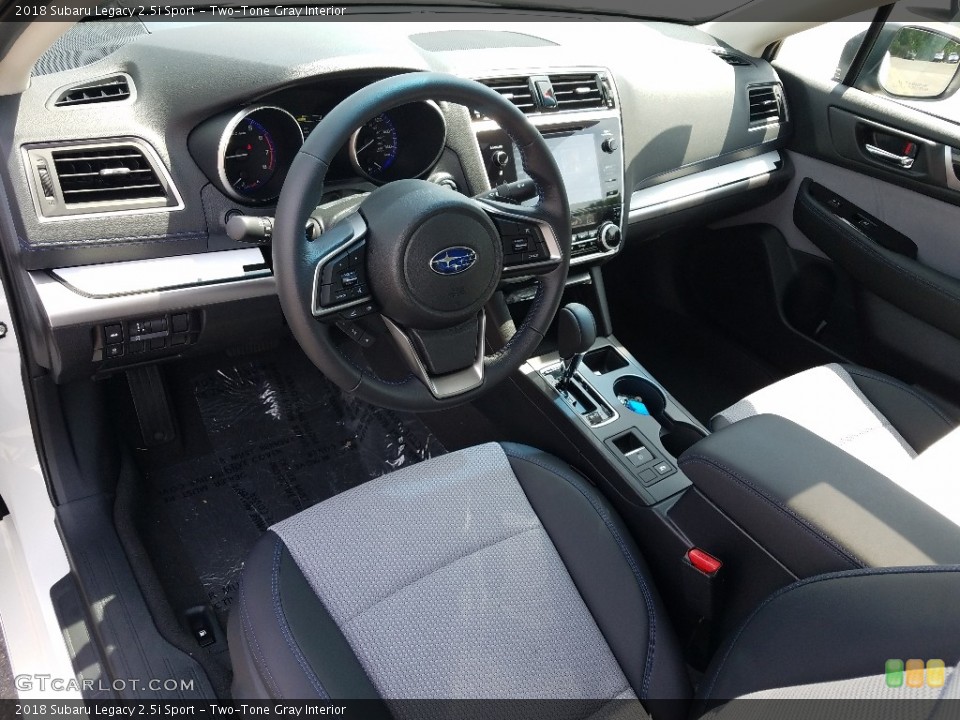 Two-Tone Gray Interior Photo for the 2018 Subaru Legacy 2.5i Sport #128268746