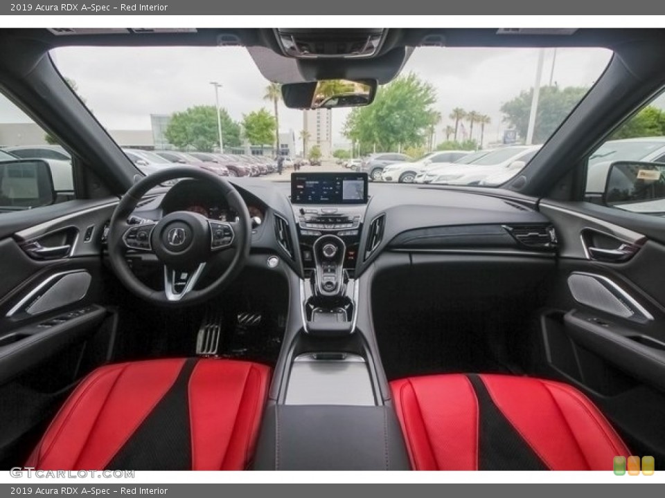 Red Interior Photo for the 2019 Acura RDX A-Spec #128283574