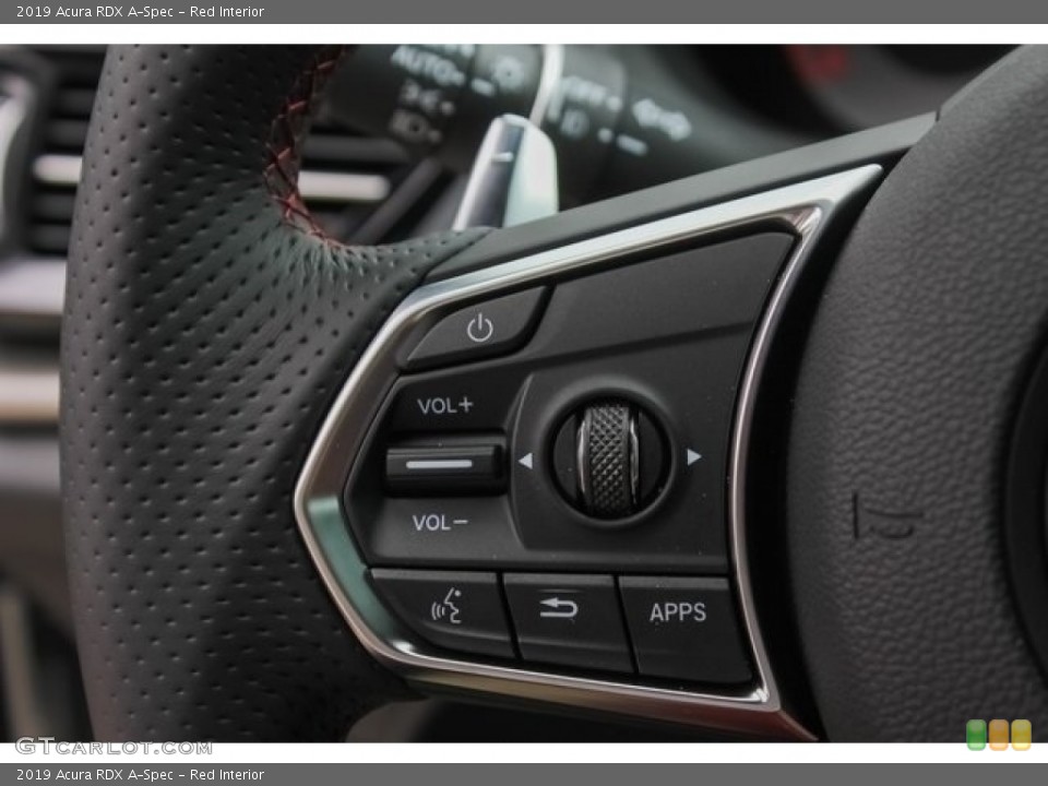 Red Interior Steering Wheel for the 2019 Acura RDX A-Spec #128283802
