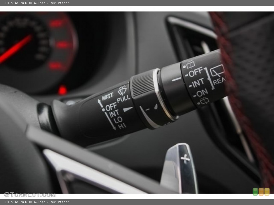 Red Interior Controls for the 2019 Acura RDX A-Spec #128283808