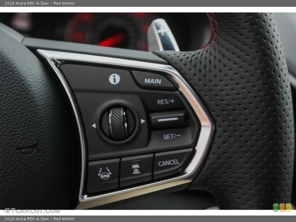 Red Interior Steering Wheel for the 2019 Acura RDX A-Spec #128283814