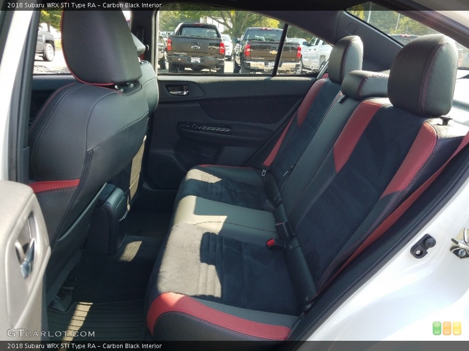 Carbon Black Interior Rear Seat for the 2018 Subaru WRX STI Type RA #128288374
