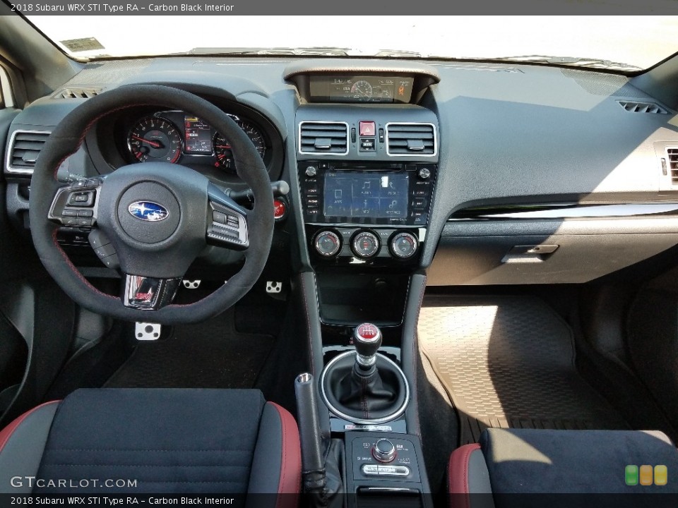 Carbon Black Interior Dashboard for the 2018 Subaru WRX STI Type RA #128288394