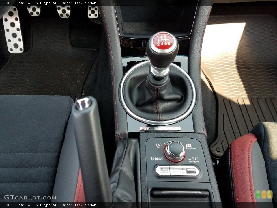 Carbon Black Interior Controls for the 2018 Subaru WRX STI Type RA #128288437