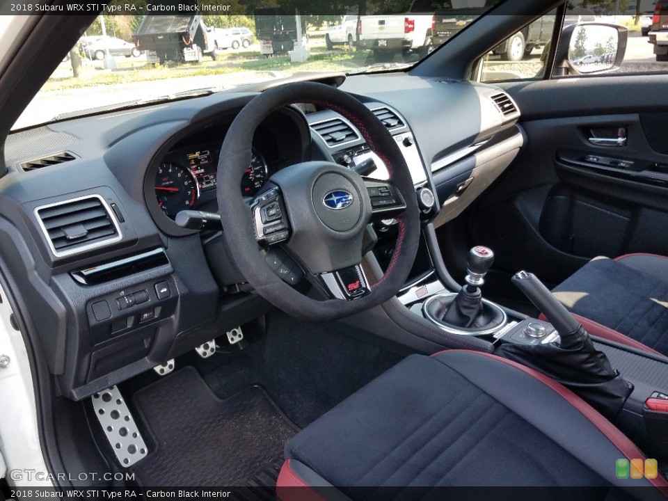 Carbon Black Interior Photo for the 2018 Subaru WRX STI Type RA #128288653