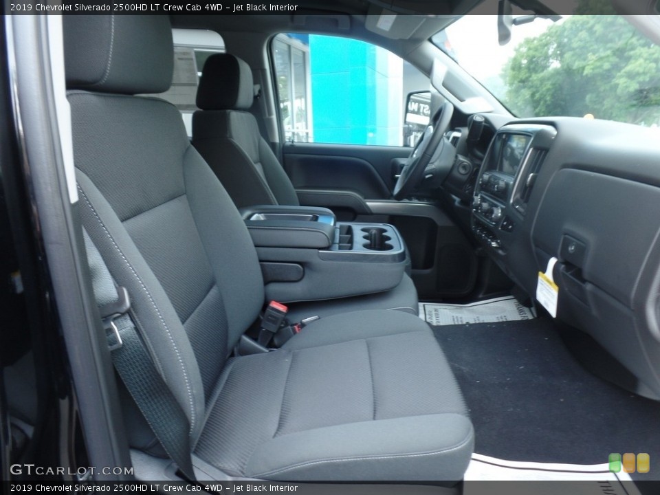 Jet Black Interior Front Seat for the 2019 Chevrolet Silverado 2500HD LT Crew Cab 4WD #128302192
