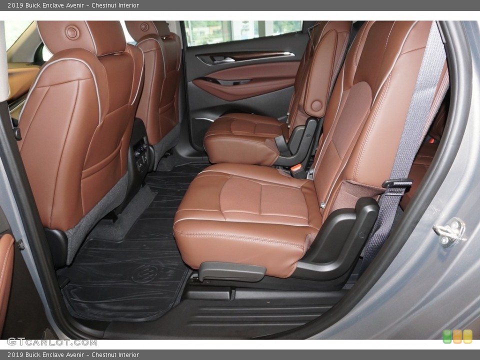 Chestnut Interior Rear Seat for the 2019 Buick Enclave Avenir #128309556