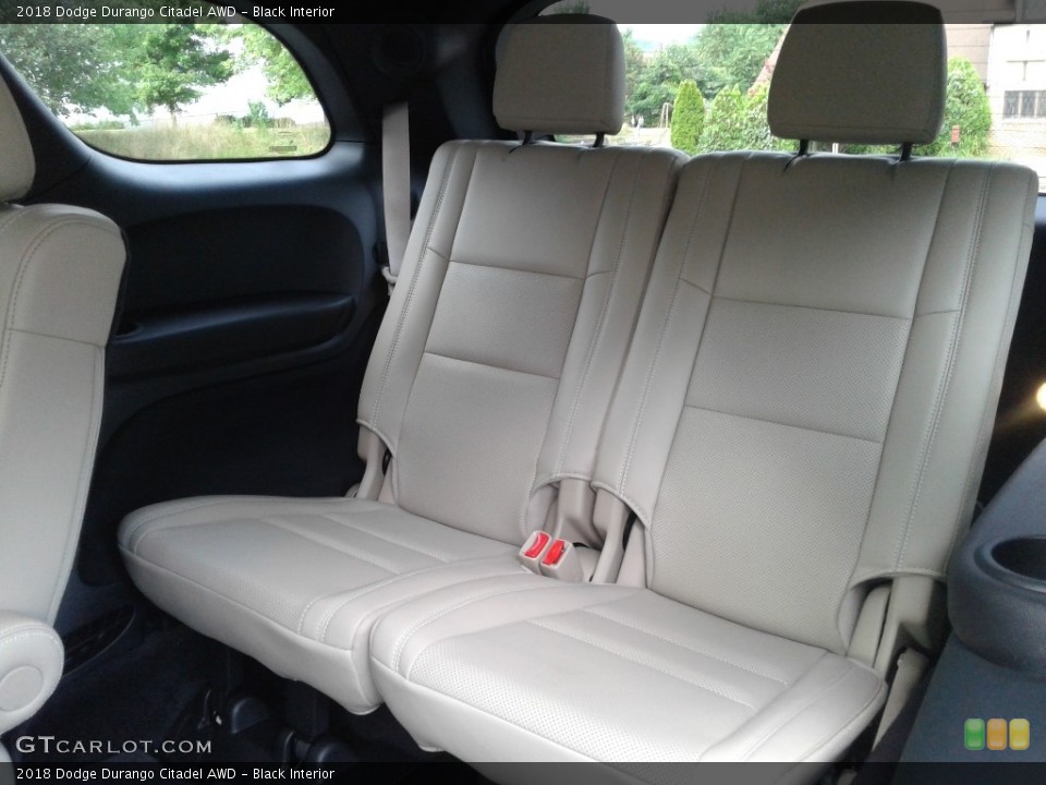 Black Interior Rear Seat for the 2018 Dodge Durango Citadel AWD #128317948