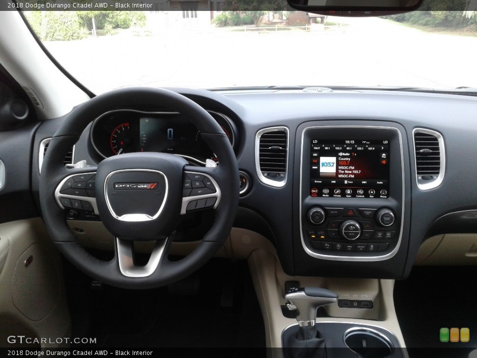 Black Interior Dashboard for the 2018 Dodge Durango Citadel AWD #128318494