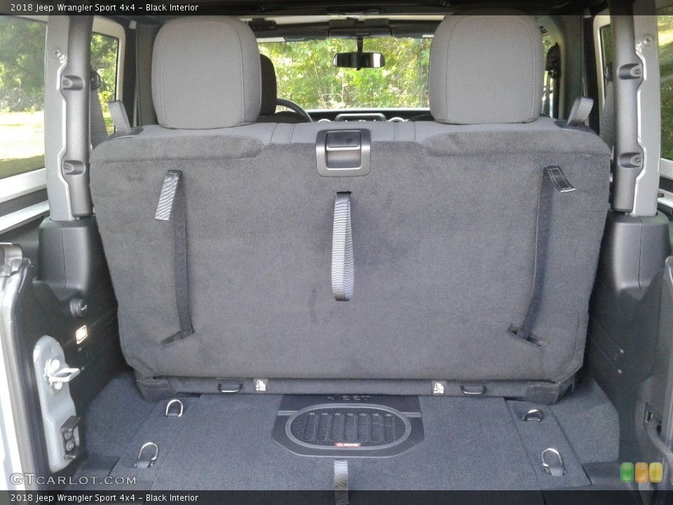 Black Interior Trunk for the 2018 Jeep Wrangler Sport 4x4 #128320134