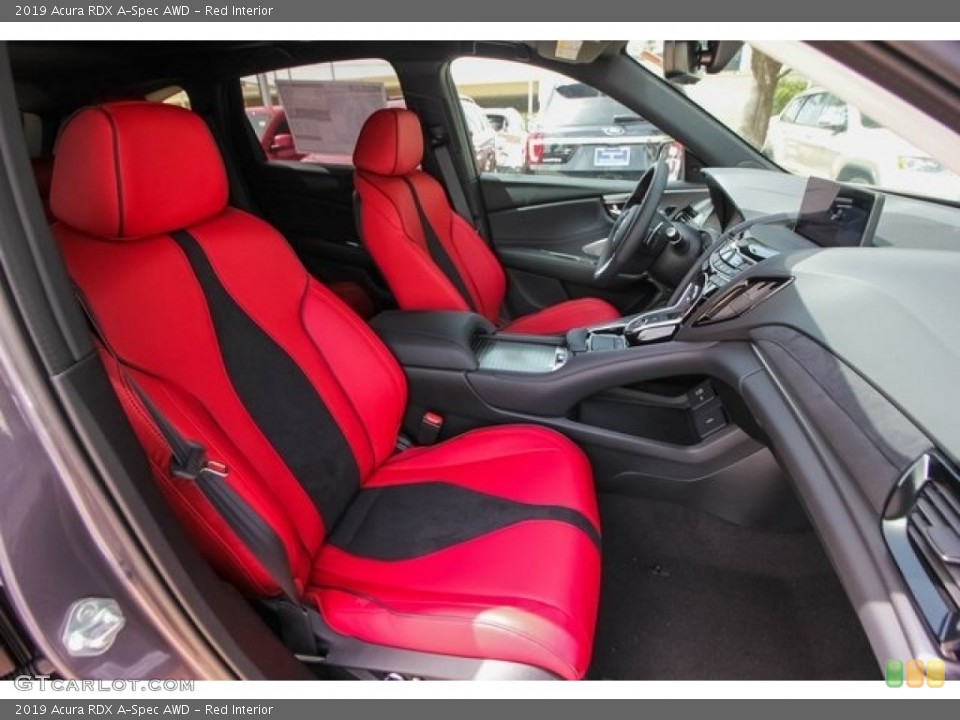 Red Interior Front Seat for the 2019 Acura RDX A-Spec AWD #128322745
