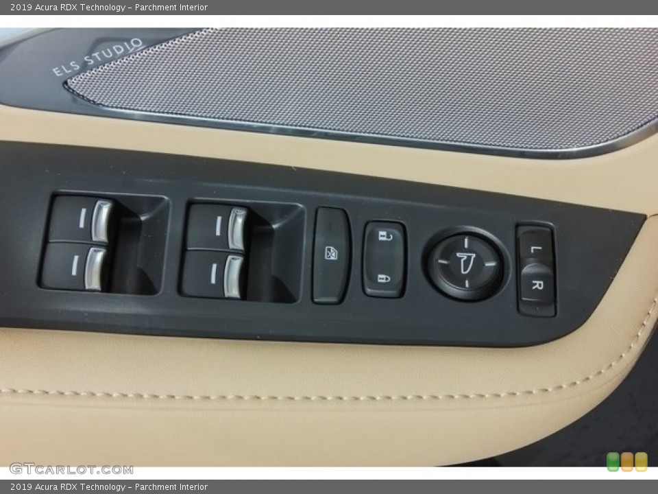 Parchment Interior Controls for the 2019 Acura RDX Technology #128323714