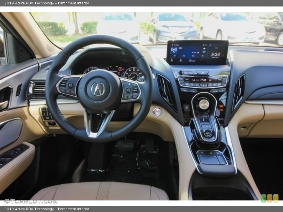 Parchment Interior Dashboard for the 2019 Acura RDX Technology #128323885