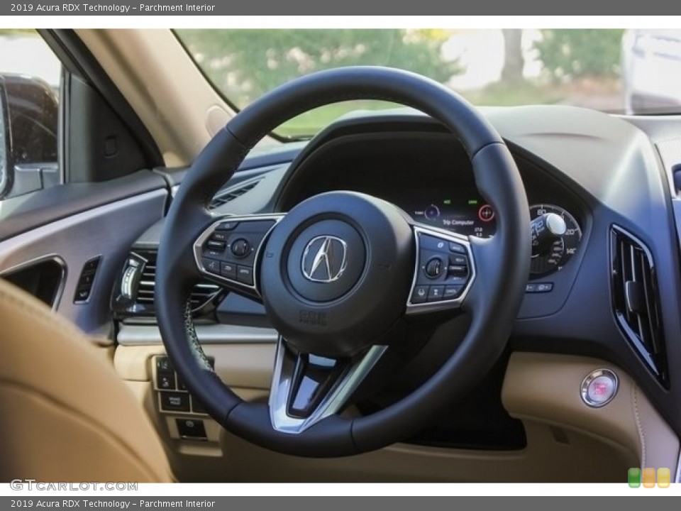 Parchment Interior Steering Wheel for the 2019 Acura RDX Technology #128323903