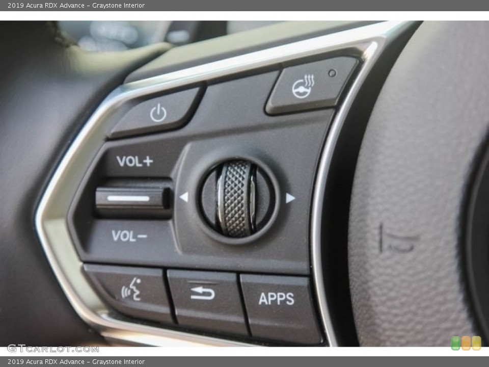 Graystone Interior Steering Wheel for the 2019 Acura RDX Advance #128324605