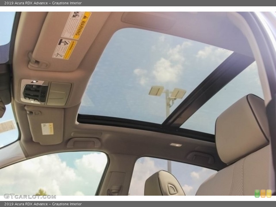 Graystone Interior Sunroof for the 2019 Acura RDX Advance #128324674