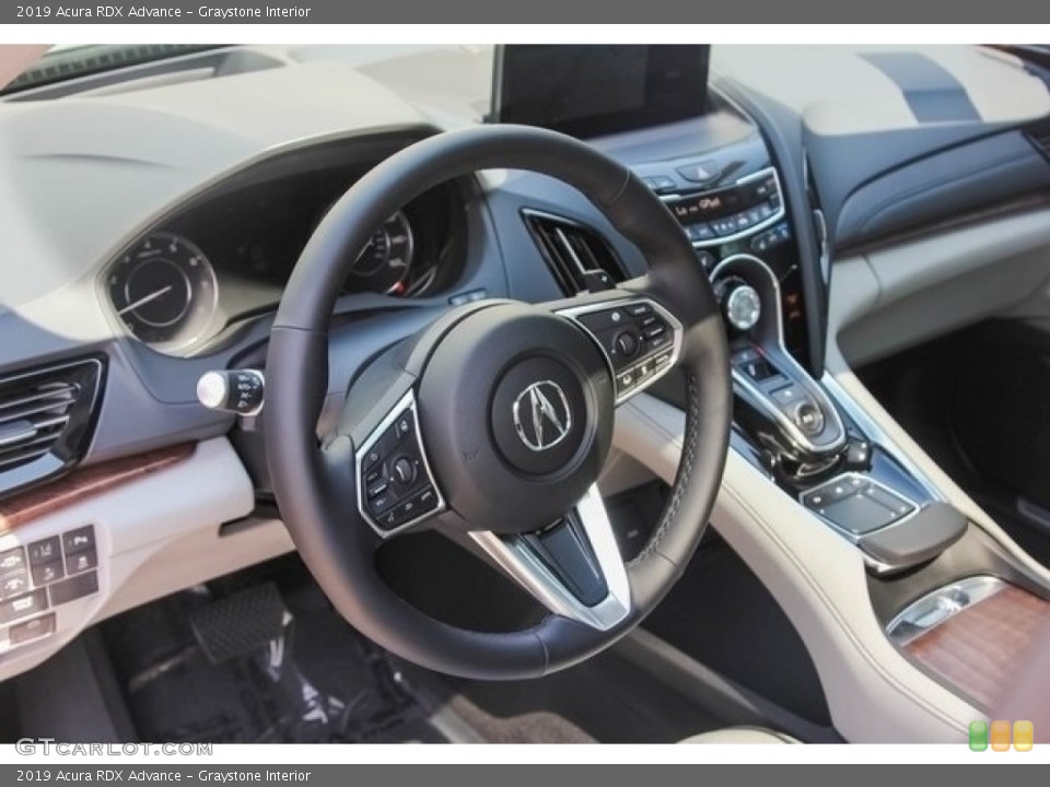 Graystone Interior Steering Wheel for the 2019 Acura RDX Advance #128324689