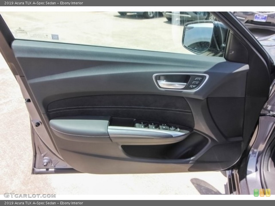 Ebony Interior Door Panel for the 2019 Acura TLX A-Spec Sedan #128325370