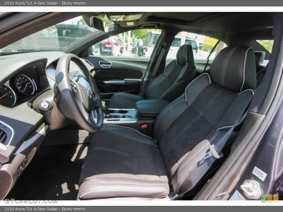 Ebony Interior Front Seat for the 2019 Acura TLX A-Spec Sedan #128325379