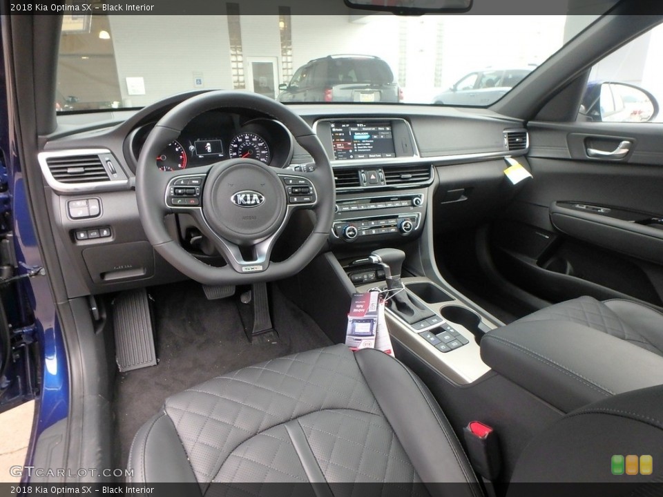 Black Interior Photo for the 2018 Kia Optima SX #128325787