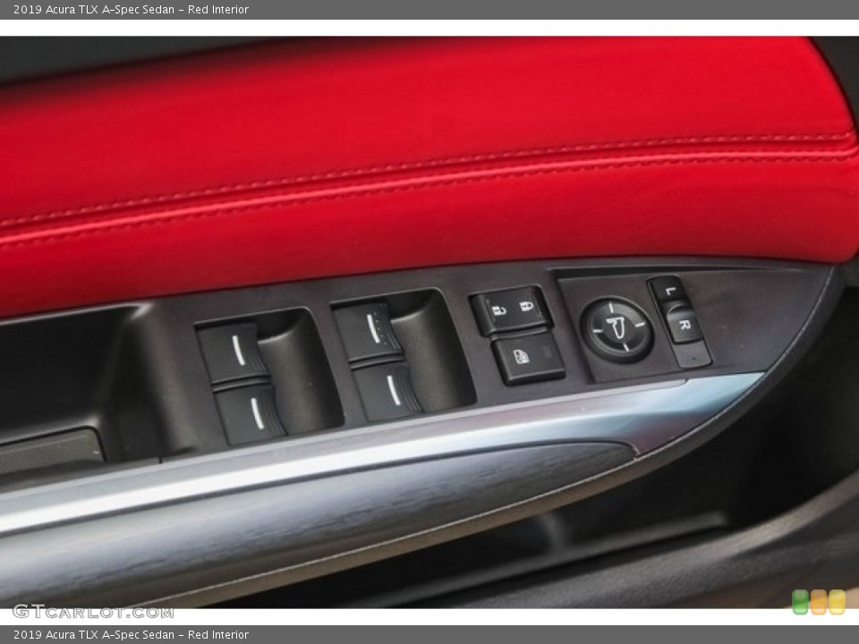 Red Interior Controls for the 2019 Acura TLX A-Spec Sedan #128325928