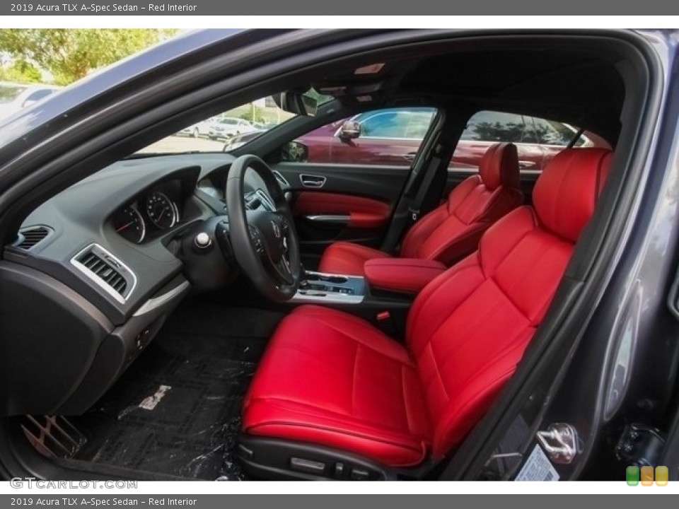 Red Interior Front Seat for the 2019 Acura TLX A-Spec Sedan #128325973