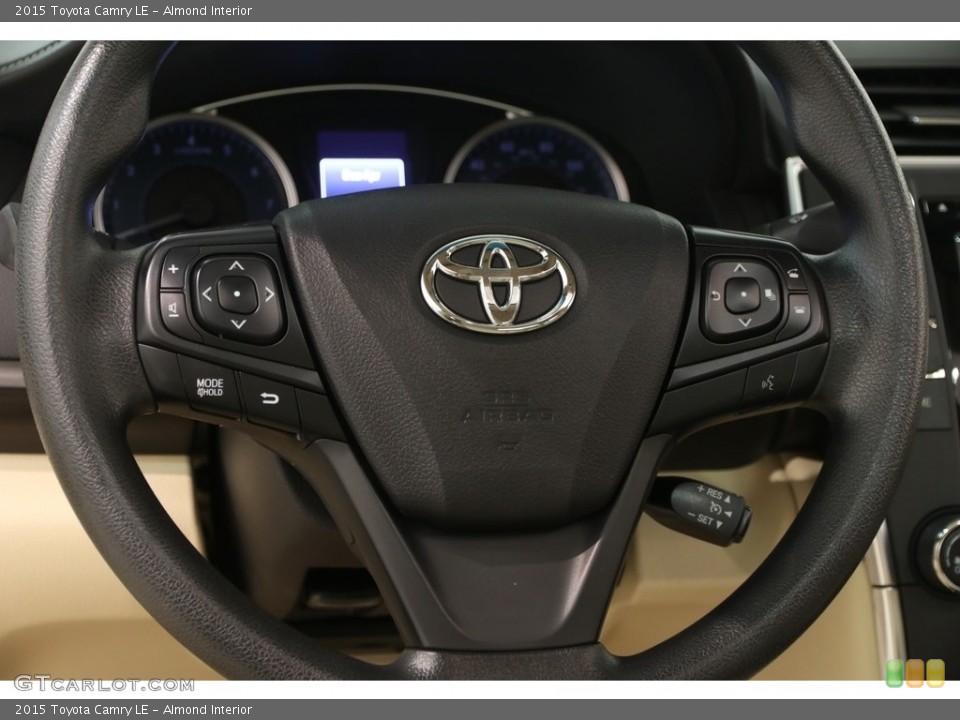 Almond Interior Steering Wheel for the 2015 Toyota Camry LE #128332050