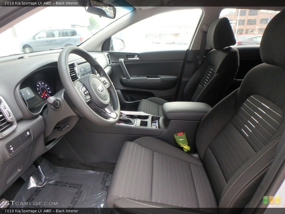 Black Interior Photo for the 2019 Kia Sportage LX AWD #128348415