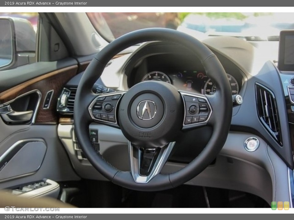 Graystone Interior Steering Wheel for the 2019 Acura RDX Advance #128351919