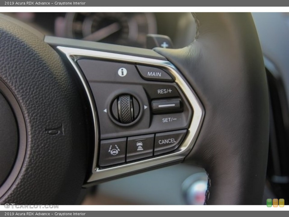 Graystone Interior Steering Wheel for the 2019 Acura RDX Advance #128351988
