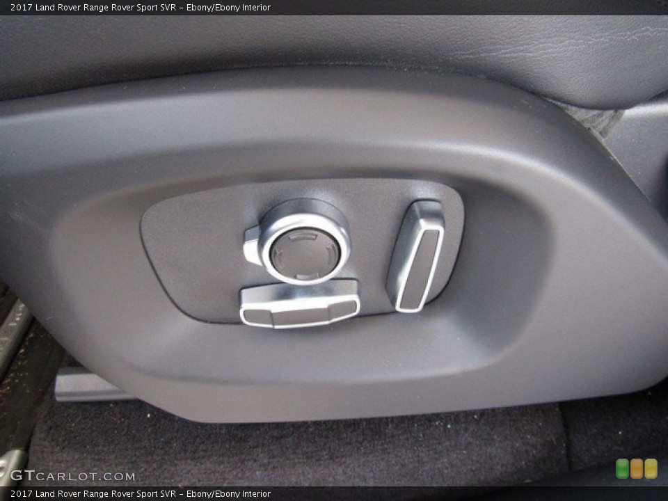 Ebony/Ebony Interior Controls for the 2017 Land Rover Range Rover Sport SVR #128370304
