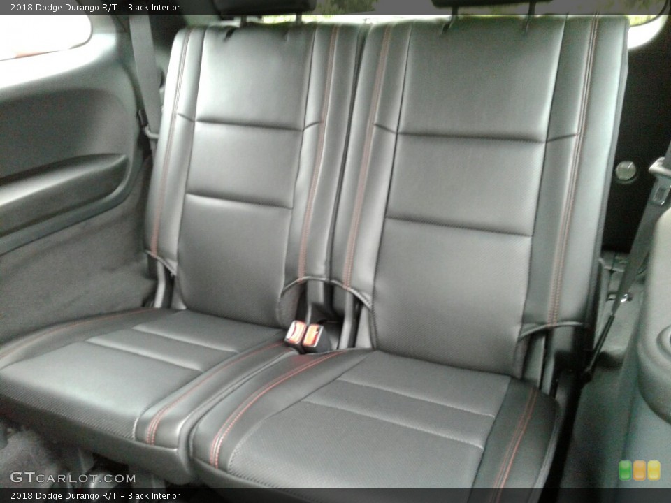 Black Interior Rear Seat for the 2018 Dodge Durango R/T #128373700