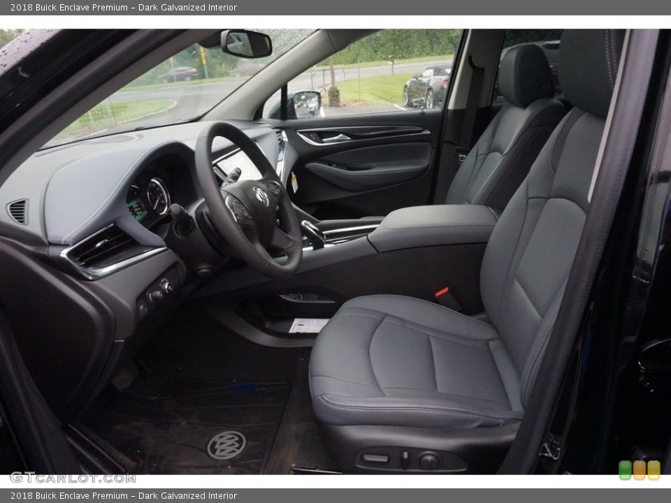 Dark Galvanized Interior Front Seat for the 2018 Buick Enclave Premium #128382891