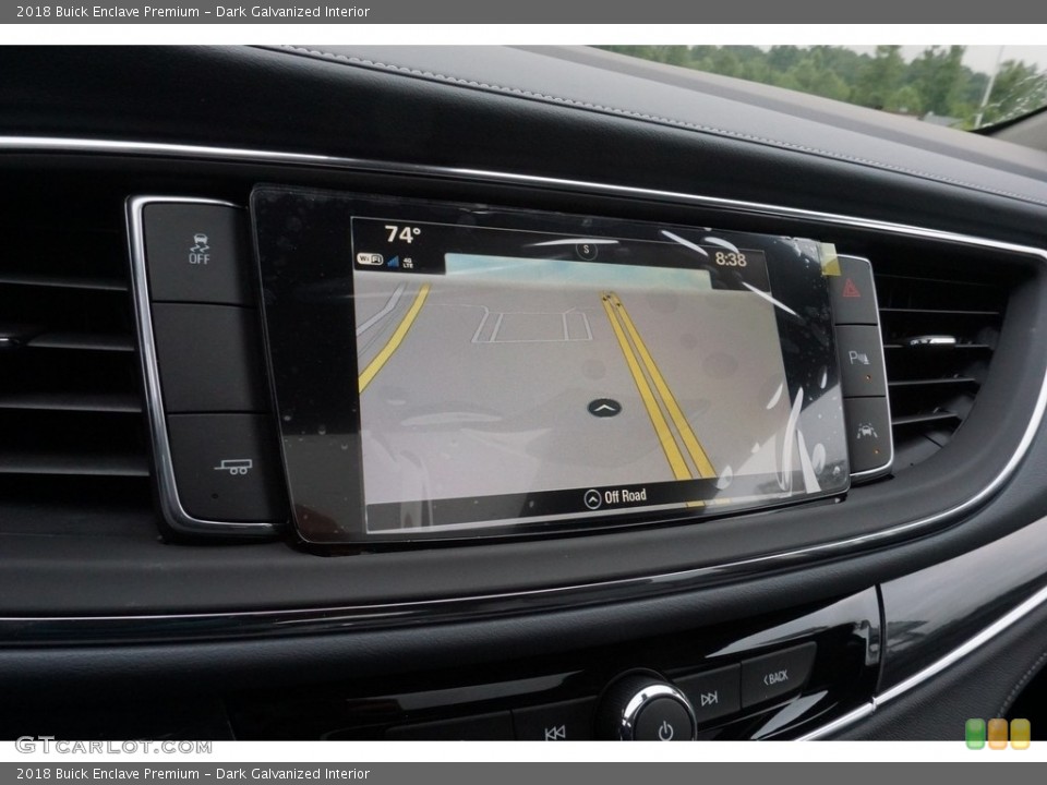 Dark Galvanized Interior Navigation for the 2018 Buick Enclave Premium #128382966
