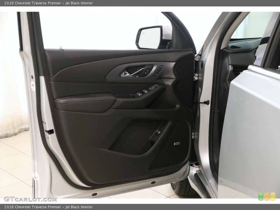 Jet Black Interior Door Panel for the 2018 Chevrolet Traverse Premier #128394519