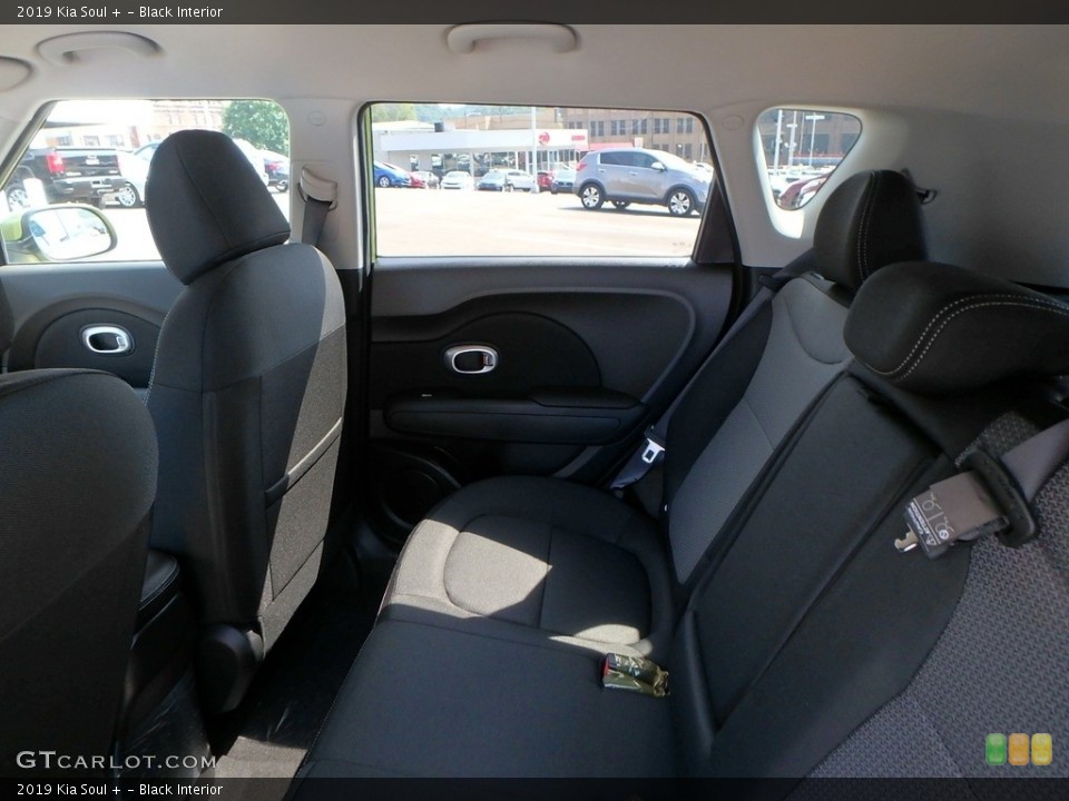 Black Interior Rear Seat for the 2019 Kia Soul + #128397834