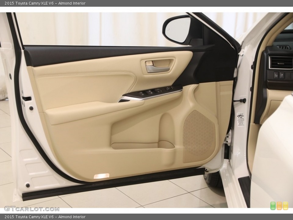 Almond Interior Door Panel for the 2015 Toyota Camry XLE V6 #128401800