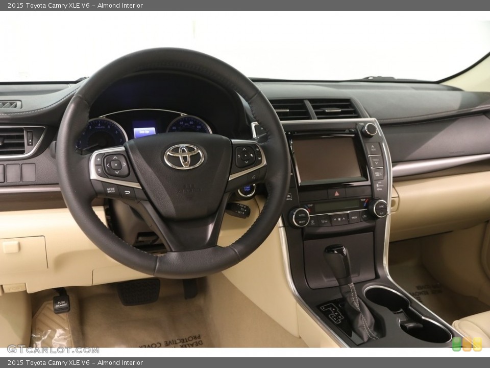 Almond Interior Dashboard for the 2015 Toyota Camry XLE V6 #128401827