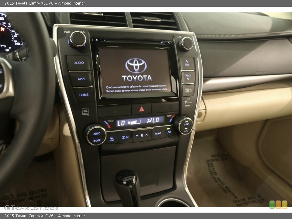 Almond Interior Controls for the 2015 Toyota Camry XLE V6 #128401881